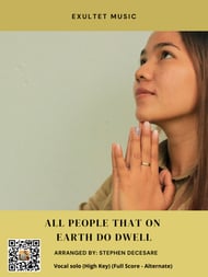 All People That On Earth Do Dwell Vocal Solo & Collections sheet music cover Thumbnail
